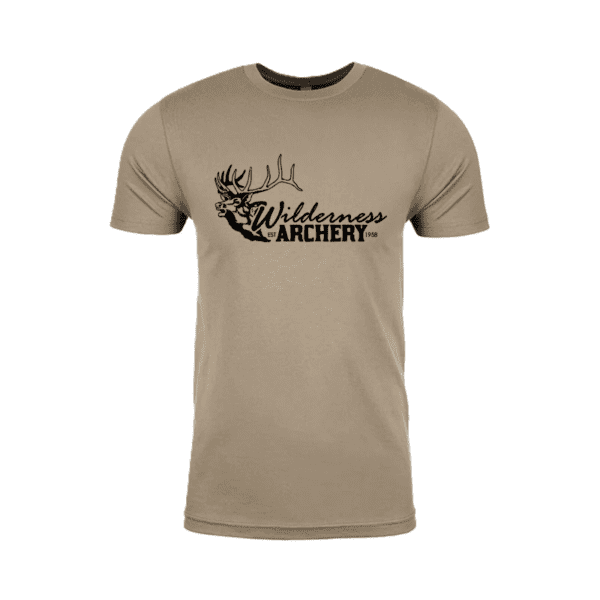 Wilderness Archery T-shirt - Warm Gray Elk
