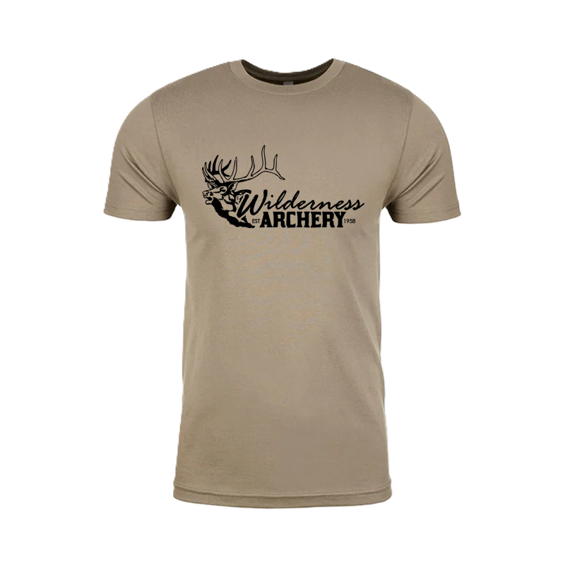 Wilderness Archery T-shirt - Warm Gray Elk