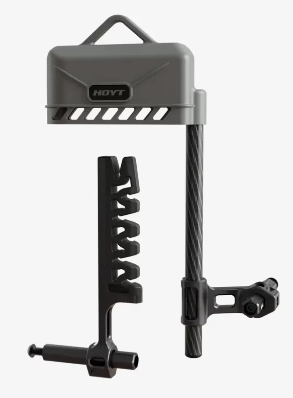 Hoyt SuperLite 2-Piece 6 Arrow Quiver - Gray