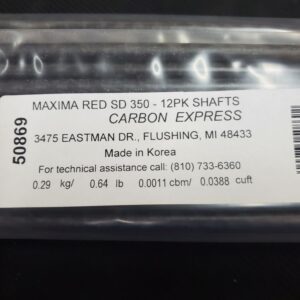 Maxima Red SD Label