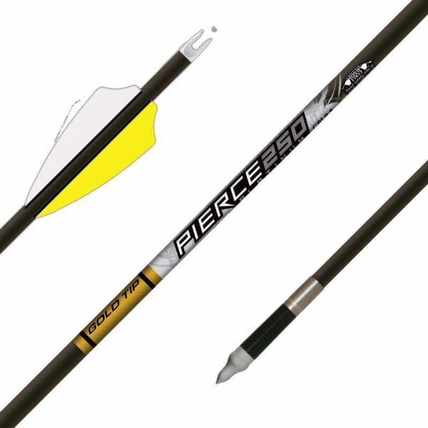 Gold Tip Pierce Platinum Arrow Shaft - 12 pack