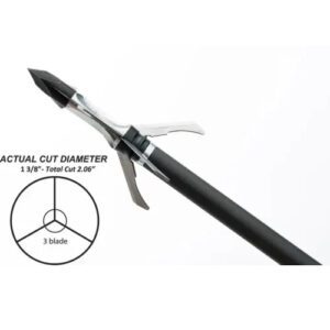 Grim Reaper Razor Tip Broadhead - 3 pack with practice head