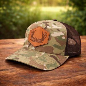 shop hat with leather patch 3