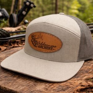 shop hat with leather patch 2